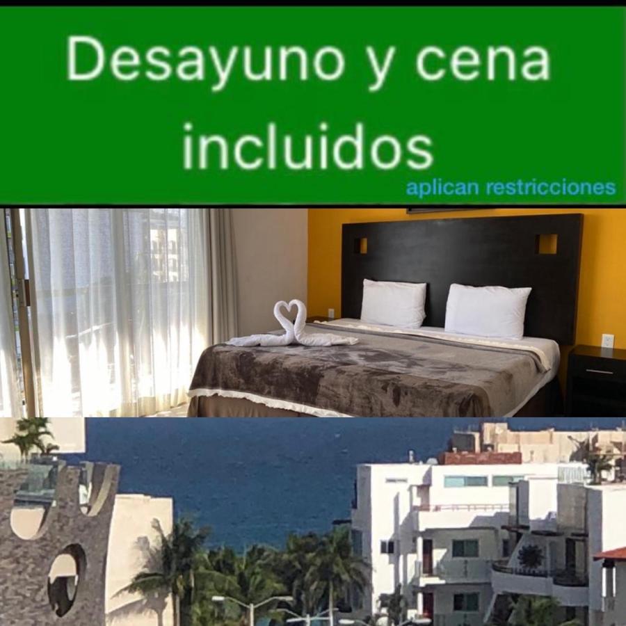 Hotel Ocean Front Boutique Playa del Carmen Exterior foto