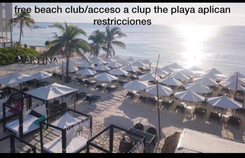 Hotel Ocean Front Boutique Playa del Carmen Exterior foto
